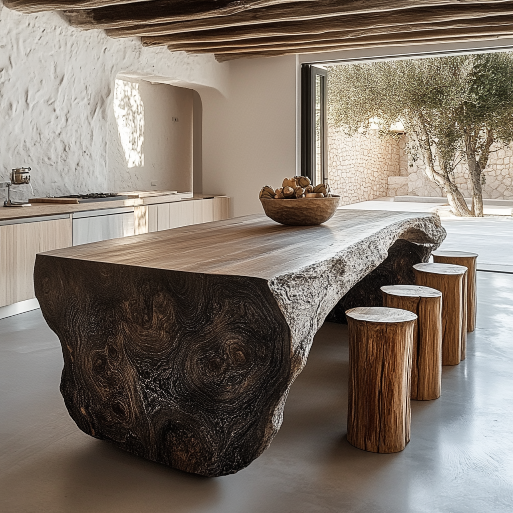 Elevate Your Space with a Kaze Table: A Natural Centerpiece for High-End Bars, Restaurants, and Homes